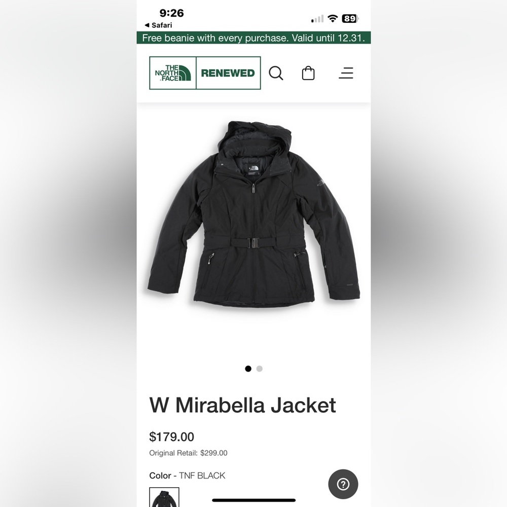 The North Face Women's Ski Jacket - Black